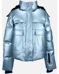 Jack Wills - Jw Cropped Puffer Insulated Ski Jacket - Lyst