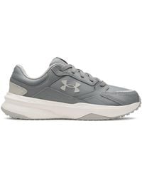 Under Armour - Edge Leather Low-Top Trainers - Lyst