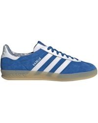 adidas Originals - Gazelle Indoor Leather Low-Top Trainers - Lyst