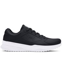 Under Armour - Edge Leather Low-Top Trainers - Lyst