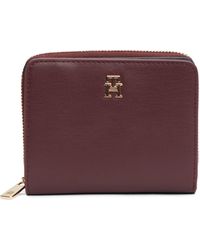 Tommy Hilfiger - Icon Medium Zip Around Purse - Lyst
