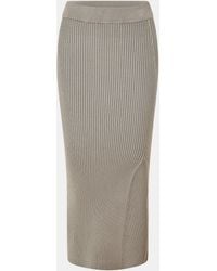 Jack Wills - Knitted Midi Skirt - Lyst