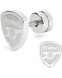 Team - Officially Licensed Stainless Steel Earring - Lyst