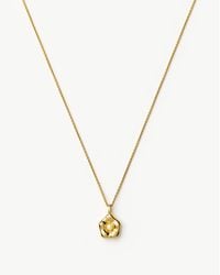 Missoma - Eny Puffy Daisy Pendant Necklace - Lyst