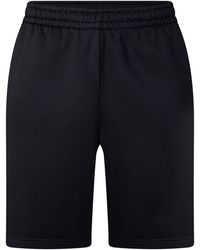 Off-White c/o Virgil Abloh - Fleece Relaxed Fit Jogger Shorts - Lyst