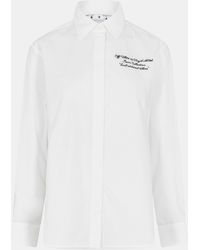 Off-White c/o Virgil Abloh - Long Sleeve Dress Shirt - Lyst