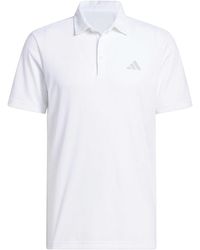 adidas - Short Sleeve Performance Polo Shirt - Lyst