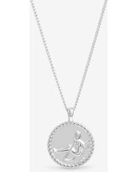 Simply Silver - Sterling 925 Zodiac Pendant - Lyst