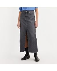 Levi's - Ankle Column Skirt Please Hold - Lyst