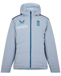 Castore - England Cricket Padded Bench Jacket - Lyst