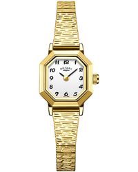 Rotary - Ladies Heritage Octagonal Ss Expander Watch - Lyst