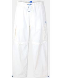 HUGO - Woven Closed Hem Tracksuit Joggers - Lyst