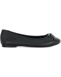 Dune - Harpington Leather Ballet Pumps - Lyst
