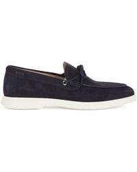 BOSS - Sienne Moccasin Shoes - Lyst