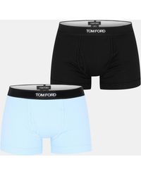 Tom Ford - Plain Cotton Boxer Briefs, 2-Pack - Lyst