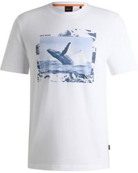 BOSS - Dunetrace Regular Fit T-Shirt - Lyst