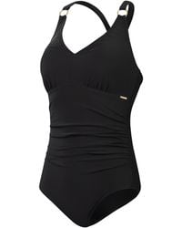 Speedo - Shaping V Neck 1 Piece - Lyst