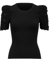 Forever New - Lori Crew Neck Puff Sleeve Knit Tee - Lyst