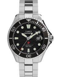Timex - Deepwater Water Resistant Analogue Quartz Watch - Lyst