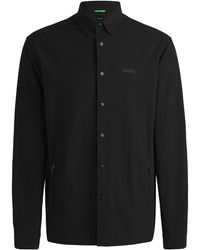 BOSS - B Basin Tech Technical Overshirt - Lyst