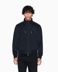 ARMANI EXCHANGE - Duck Down Full-Zip Hidden Hood Softshell Jacket - Lyst
