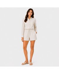 I Saw It First - Striped Woven Shorts - Lyst