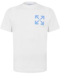 Off-White c/o Virgil Abloh - Single Arrow Slim Fit T- Shirt - Lyst