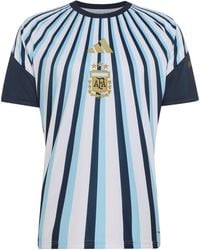 adidas - Argentina 2026 Pre-Match Short-Sleeve T-Shirt - Lyst