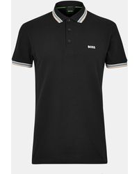 BOSS - Paddy Polo Shirt With Contrast Tipping - Lyst