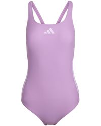 adidas - Sh3.Ro Classic 3-Stripes Swimsuit - Lyst