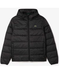 Lacoste - Core Regular Fit Color Block Puffer Jacket - Lyst