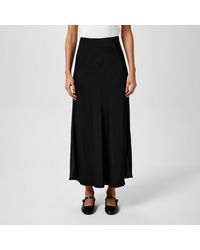 French Connection - Ennis Slip Maxi Skirt - Lyst