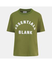 Blank Essentials - E Arch Cotton Short Sleeve Oversized T-Shirt - Lyst