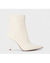 Steve Madden - Stiletto Heel Ankle Boots With Almond Toe - Lyst