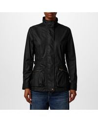 Belstaff - Madeline Water Resistant Waxed Long Sleeve Wax Jacket - Lyst