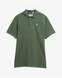 Barbour - Tartan Pique Polo Shirt - Lyst