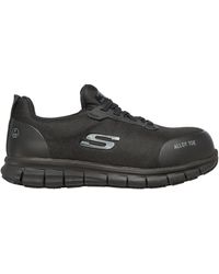 Skechers - Jixie Alloy Toe Work Trainers Ladies - Lyst