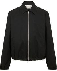Ami Paris - Embossed Harrington Jacket - Lyst