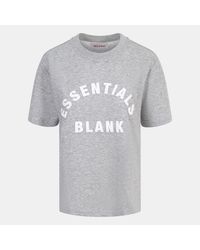 Blank Essentials - Blank Arched Print Puff T-Shirt Ladies - Lyst