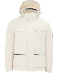 Gelert - 3-In-1 Windproof Fleece Lined Detachable Hood Long Sleeve Jacket - Lyst