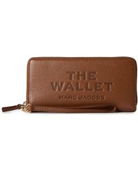 Marc Jacobs - The Leather Continental Wallet - Lyst