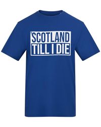 AWD - Adults Printed Scotland World Cup Tee - Lyst