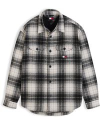 Tommy Hilfiger - Tj Check Overshirt Sn64 - Lyst