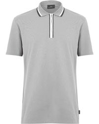 Paul Smith - Zipped Short Sleeve Polo Shirt - Lyst