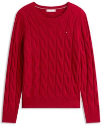 Tommy Hilfiger - Cable Knit Jumper - Lyst