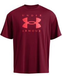 Under Armour - Heavyweight Branded Short Sleeve T-Shirt - Lyst