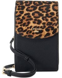 Dune - Sunrised Faux Leather Phone Bag - Lyst