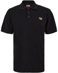 KENZO - Wild Tiger Short Sleeve Polo Shirt - Lyst