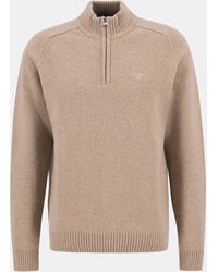 Barbour - Grangetown Half Zip Jumper - Lyst