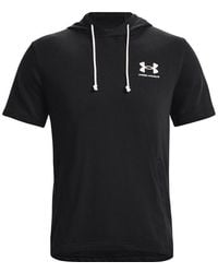 Under Armour - Rival Ss Hoodie - Lyst